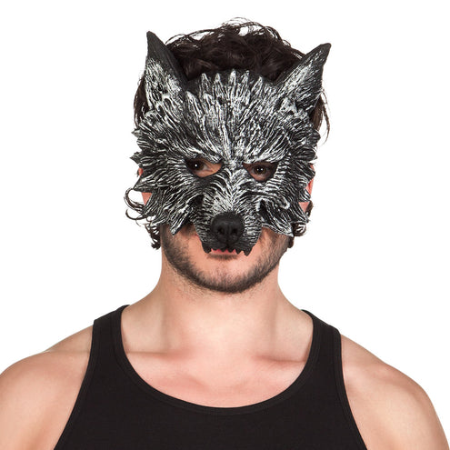 E-Carnavalskleding.nl Foam masker Weerwolf