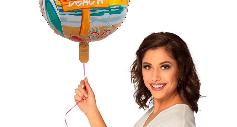E-Carnavalskleding.nl Folieballon 'Beach'