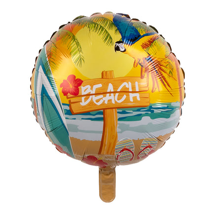 E-Carnavalskleding.nl Folieballon 'Beach'