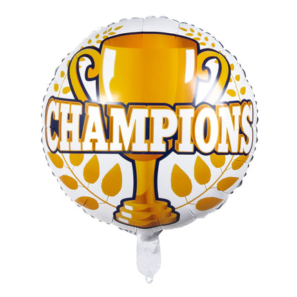 E-Carnavalskleding.nl Folieballon 'Champions'