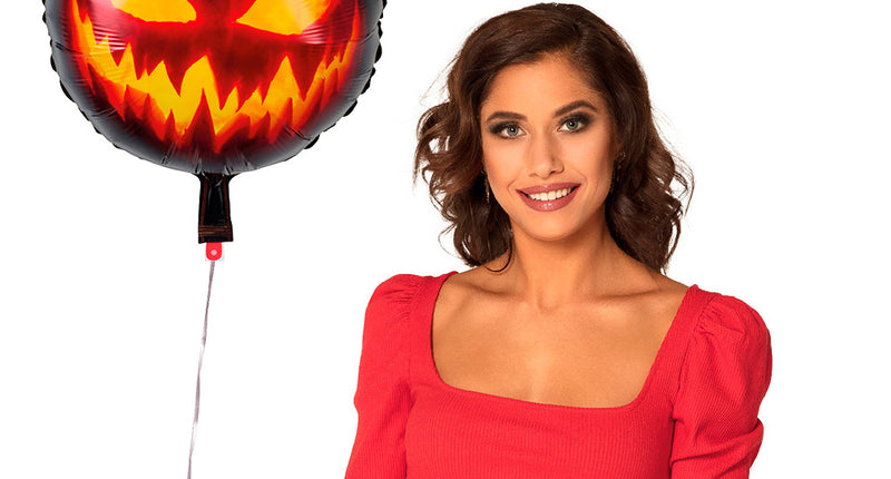 E-Carnavalskleding.nl Folieballon Creepy pumpkin
