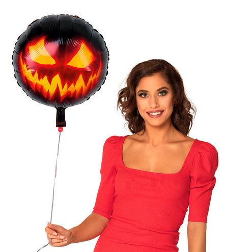 E-Carnavalskleding.nl Folieballon Creepy pumpkin