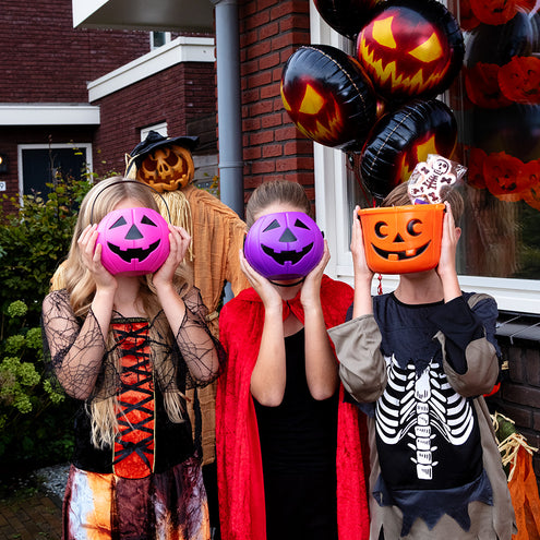 E-Carnavalskleding.nl Folieballon Creepy pumpkin
