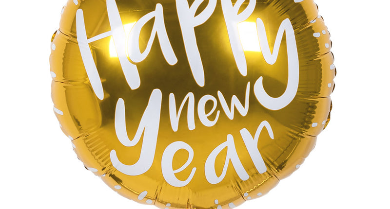 E-Carnavalskleding.nl Folieballon 'Happy new year'