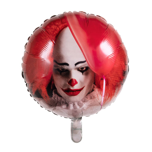 E-Carnavalskleding.nl Folieballon Horror clown