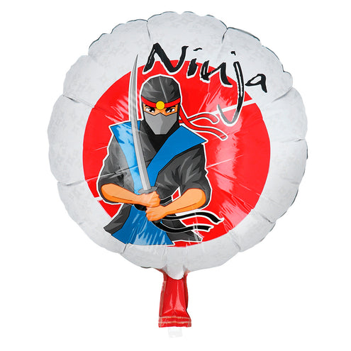 E-Carnavalskleding.nl Folieballon 'Ninja'