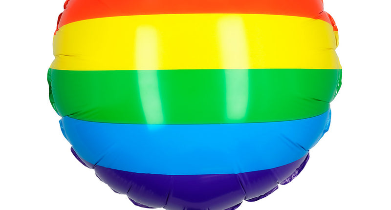 E-Carnavalskleding.nl Folieballon Regenboog