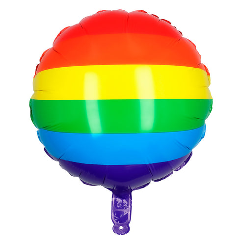 E-Carnavalskleding.nl Folieballon Regenboog