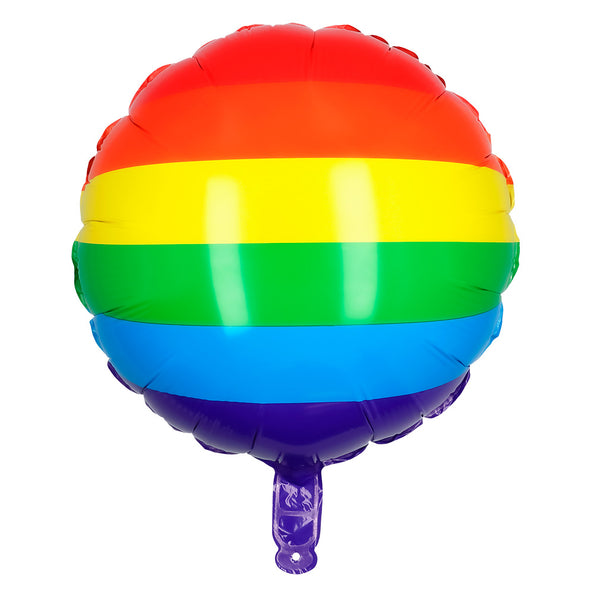 E-Carnavalskleding.nl Folieballon Regenboog