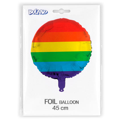 E-Carnavalskleding.nl Folieballon Regenboog