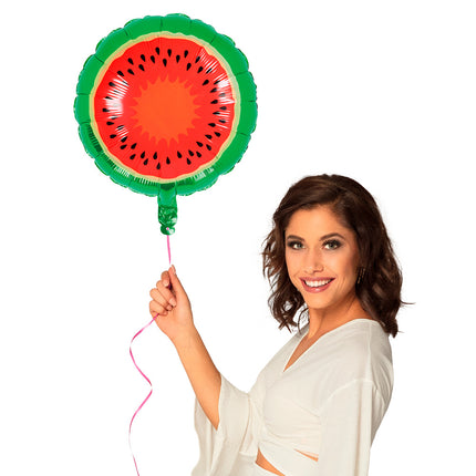 E-Carnavalskleding.nl Folieballon Watermeloen