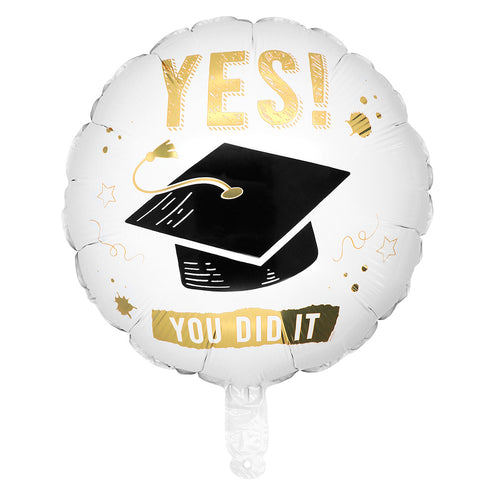 E-Carnavalskleding.nl Folieballon 'Yes you did it'