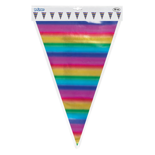 E-Carnavalskleding.nl Foliereuzenvlaggenlijn regenboog