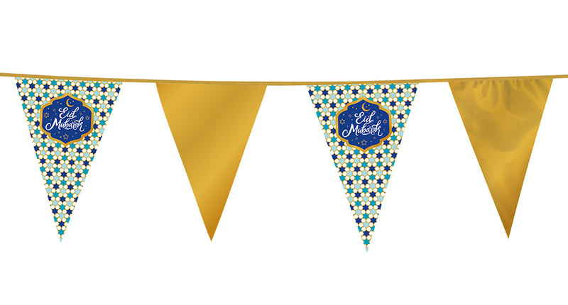 E-Carnavalskleding.nl Folievlaggenlijn 'Eid Mubarak'