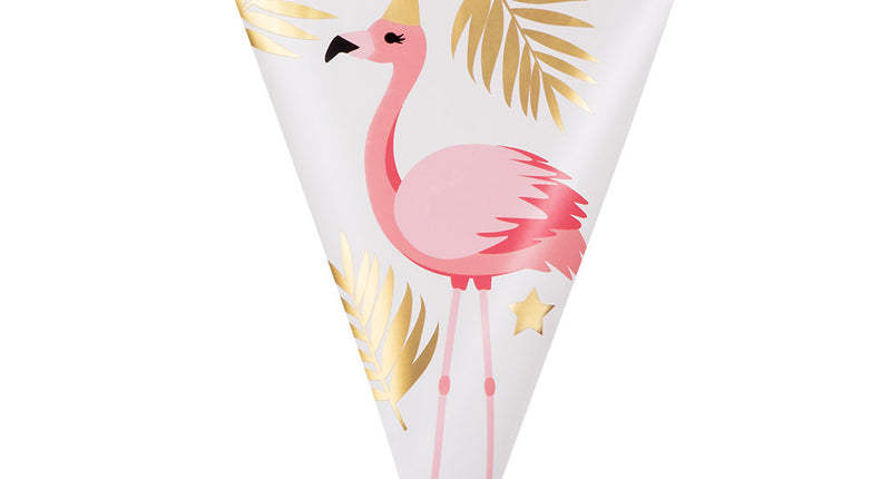 E-Carnavalskleding.nl Folievlaggenlijn Flamingo