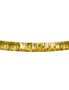 E-Carnavalskleding.nl Franjeslinger Metallic goud