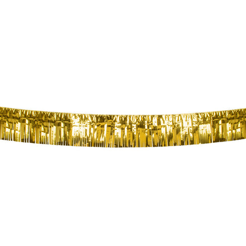 E-Carnavalskleding.nl Franjeslinger Metallic goud