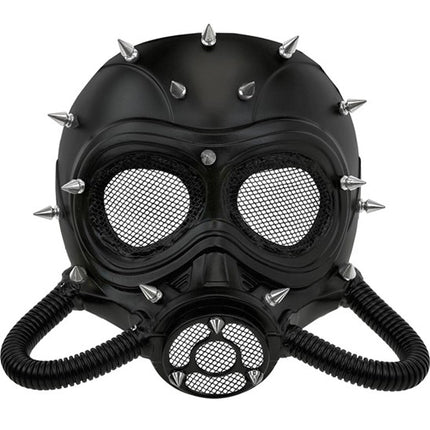 E-Carnavalskleding.nl Gasmasker met nagels kostuum Fleur