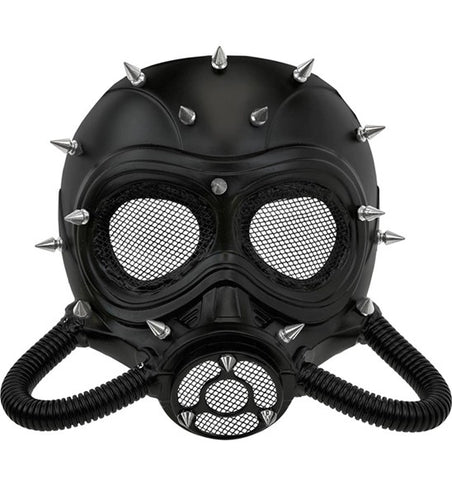 E-Carnavalskleding.nl Gasmasker met nagels kostuum Fleur