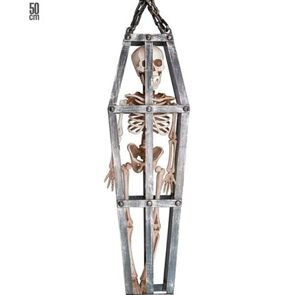 E-Carnavalskleding.nl Gekooid skelet 50cm kostuum Guus