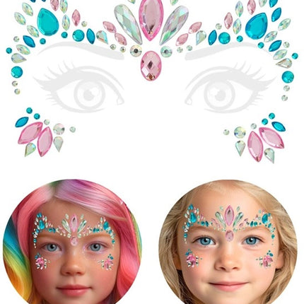 E-Carnavalskleding.nl Gezichtsdecoratie eenhoorn Sophie