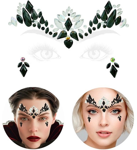 E-Carnavalskleding.nl Gezichtsdecoratie gothic Lotte