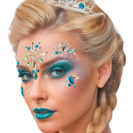 E-Carnavalskleding.nl Gezichtsdecoratie koningin Sara