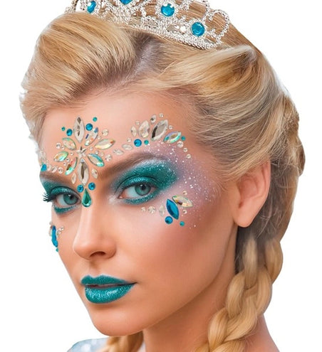 E-Carnavalskleding.nl Gezichtsdecoratie koningin Sara