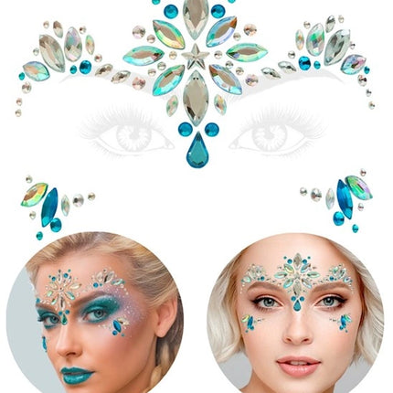 E-Carnavalskleding.nl Gezichtsdecoratie koningin Sara