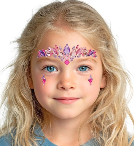 E-Carnavalskleding.nl Gezichtsdecoratie prinses Juliette kind