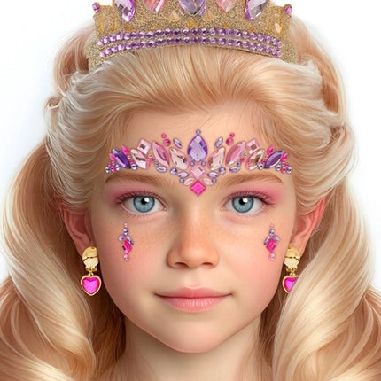 E-Carnavalskleding.nl Gezichtsdecoratie prinses Juliette kind