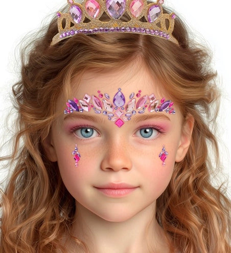 E-Carnavalskleding.nl Gezichtsdecoratie prinses Juliette kind