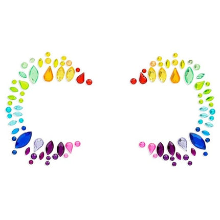 E-Carnavalskleding.nl Gezichtsdecoratie regenboog Lotte