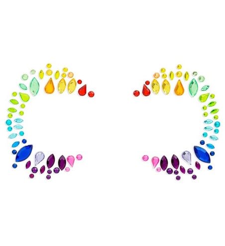 E-Carnavalskleding.nl Gezichtsdecoratie regenboog Lotte