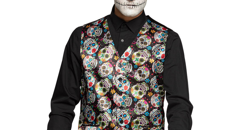 E-Carnavalskleding.nl Gilet Day of the Dead