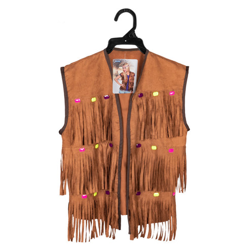 E-Carnavalskleding.nl Gilet Hippie Woody