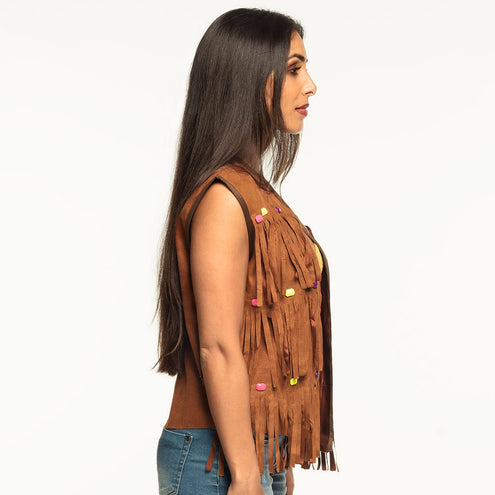 E-Carnavalskleding.nl Gilet Hippie Woody