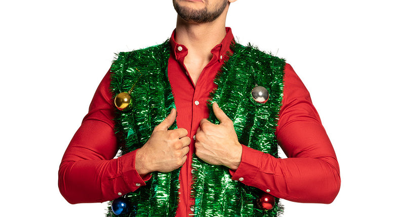 E-Carnavalskleding.nl Gilet Kerstboom