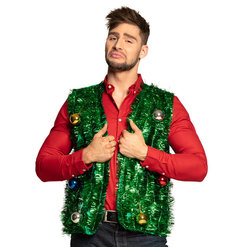 E-Carnavalskleding.nl Gilet Kerstboom