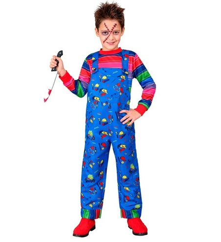 E-Carnavalskleding.nl Good guy chucky kostuum Maud kinderen