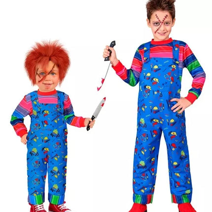 E-Carnavalskleding.nl Good guy chucky kostuum Maud kinderen