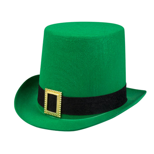 E-Carnavalskleding.nl Groene hoge hoed St. Patrick