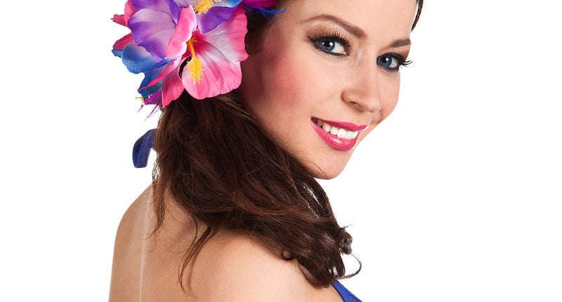 E-Carnavalskleding.nl Haaraccessoire Hibiscus deluxe