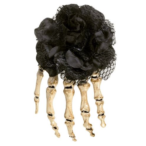 E-Carnavalskleding.nl Haaraccessoire Skelethand