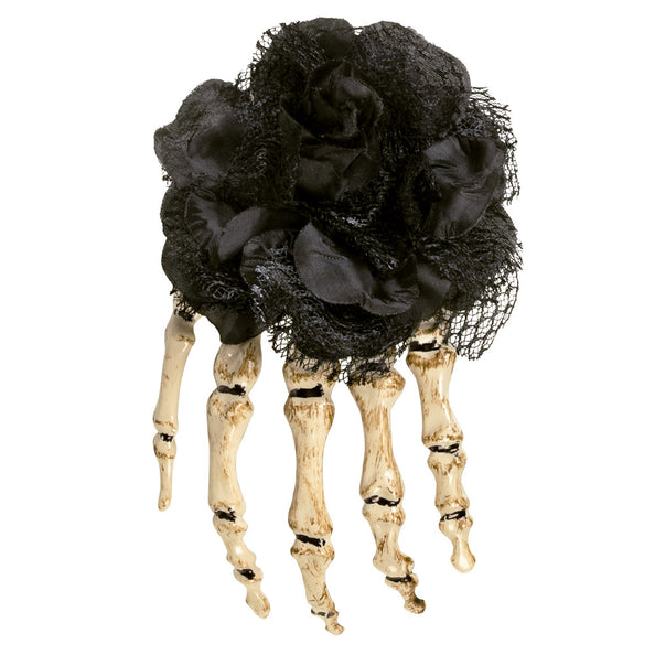E-Carnavalskleding.nl Haaraccessoire Skelethand