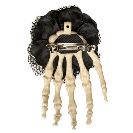 E-Carnavalskleding.nl Haaraccessoire Skelethand