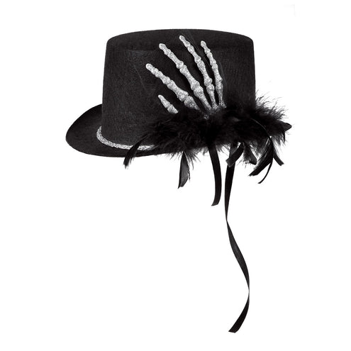 E-Carnavalskleding.nl Halloween hoed day of the death skelet hand