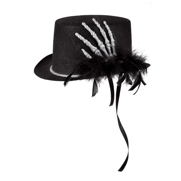 E-Carnavalskleding.nl Halloween hoed day of the death skelet hand