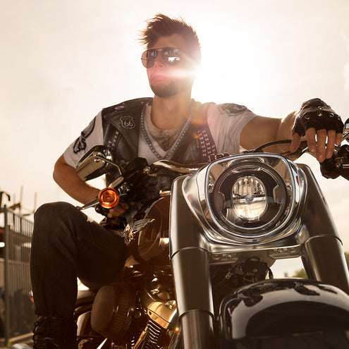 E-Carnavalskleding.nl Handschoenen Biker Rocker