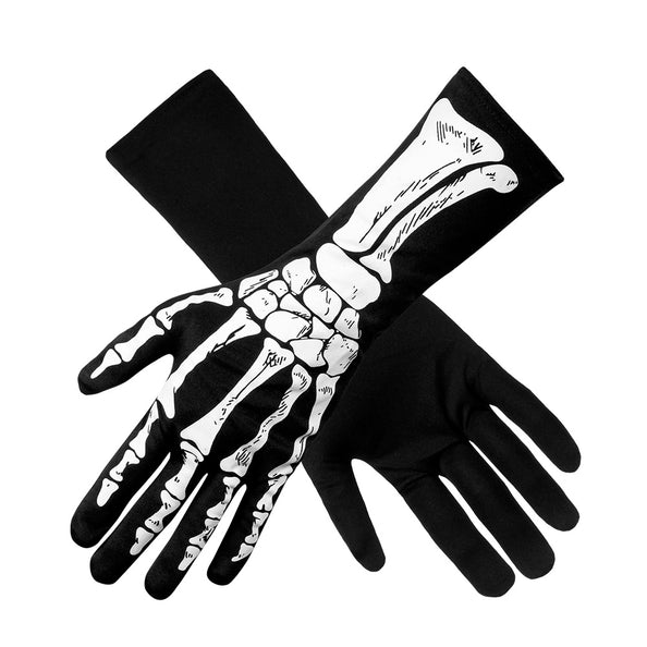 E-Carnavalskleding.nl Handschoenen Bones